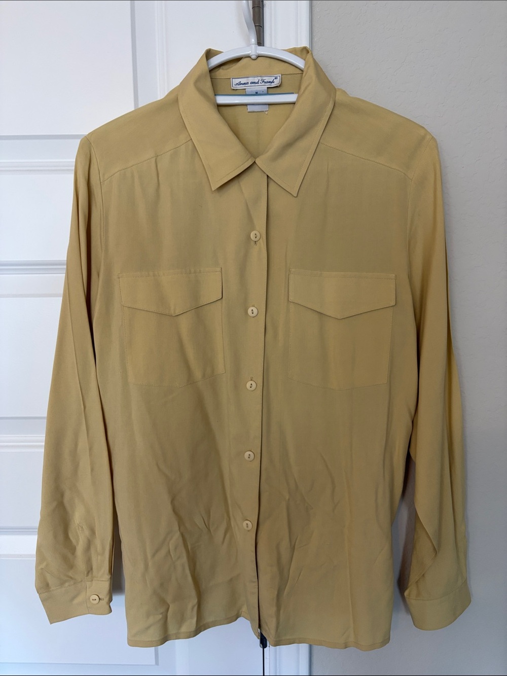 Vintage silk button down